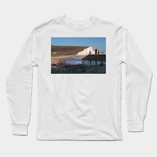 Coast Guard Cottages, The Seven Sisters, East Sussex Long Sleeve T-Shirt